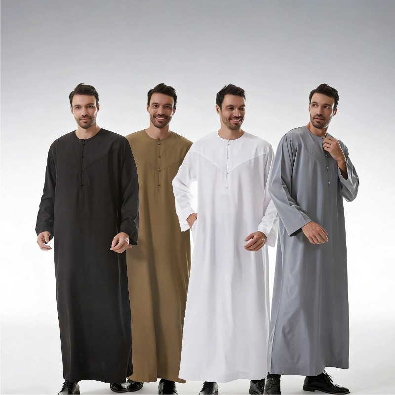 Arabic Formal Wear Men - Vêtements décontractés pour hommes, coupe ample,