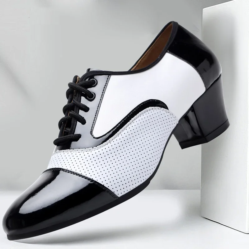 Men'S Formal Attire - Chaussures de danse en cuir souple