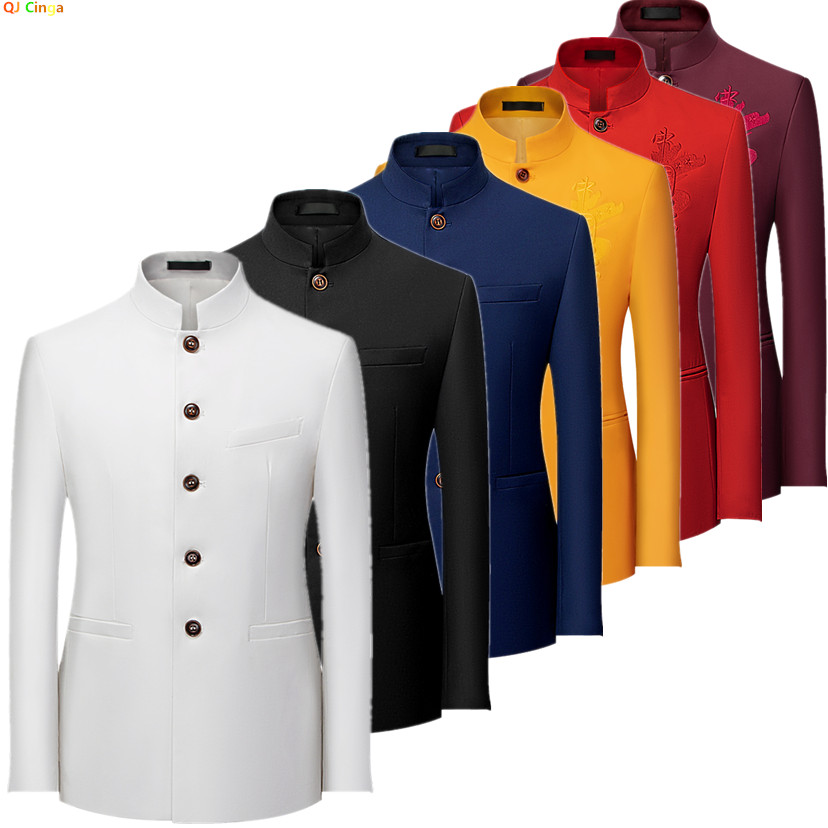 Men Formal Wear With Coat - Veste de costume à manches longues