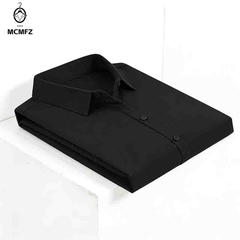 Men Formal Wear Top - Chemise à manches courtes boutonnée pour