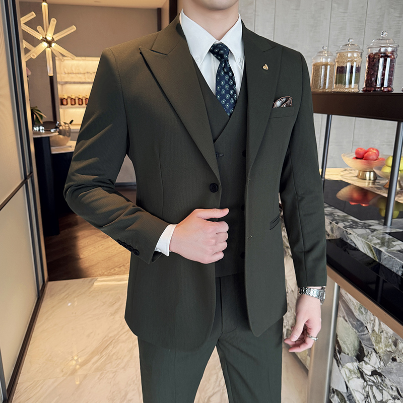 Costume trois pièces pour homm - Men Formal Wear Top avis et prix