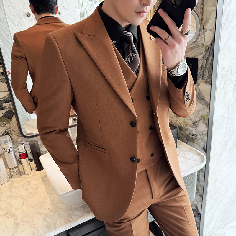 Costume trois pièces pour homm - Men Formal Wear Top avis et prix