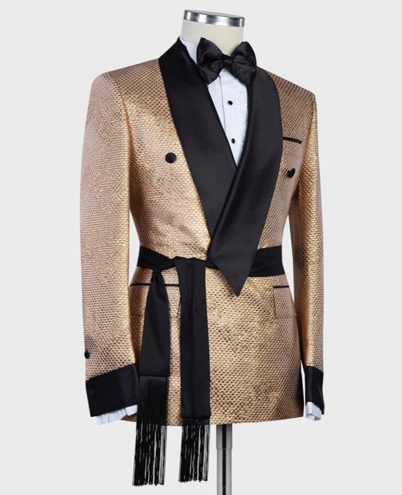 Smokings de mariage dorés de l - Arabic Formal Wear Men avis et prix