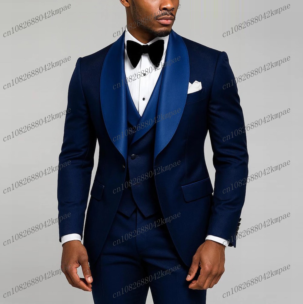 Nouveau bleu marine formel hom - Men'S Formal Attire avis et prix