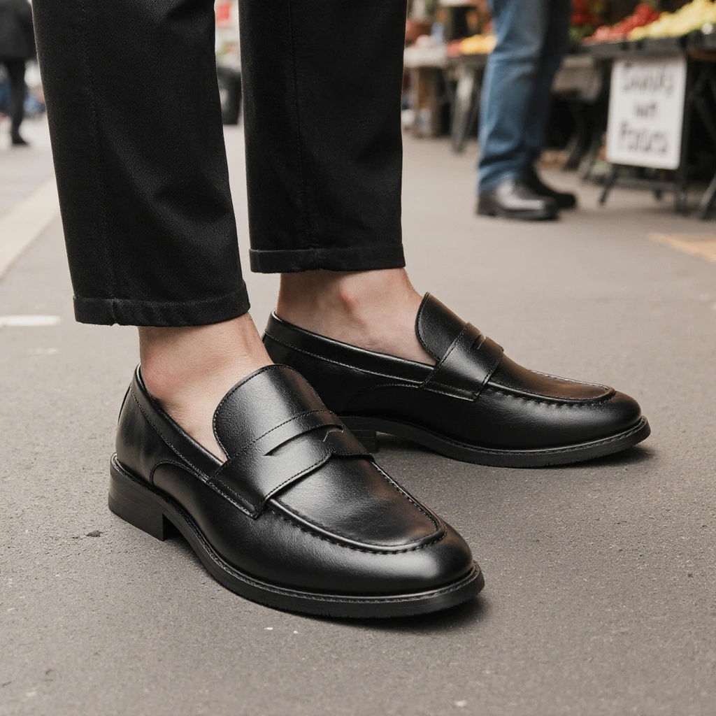 Mocassins noirs pour hommes, c - Men'S Formal Attire avis et prix