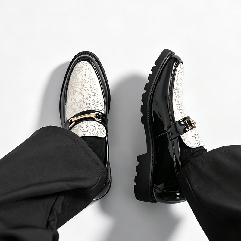 Mocassins pour hommes bicolore - Men'S Formal Attire avis et prix