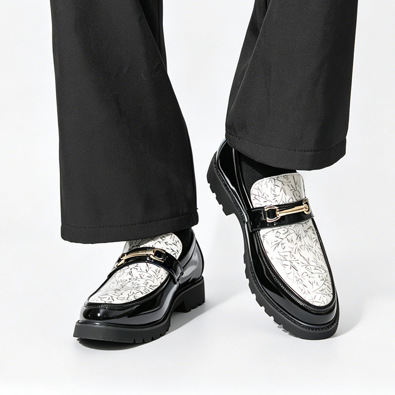 Mocassins pour hommes bicolore - Men'S Formal Attire avis et prix
