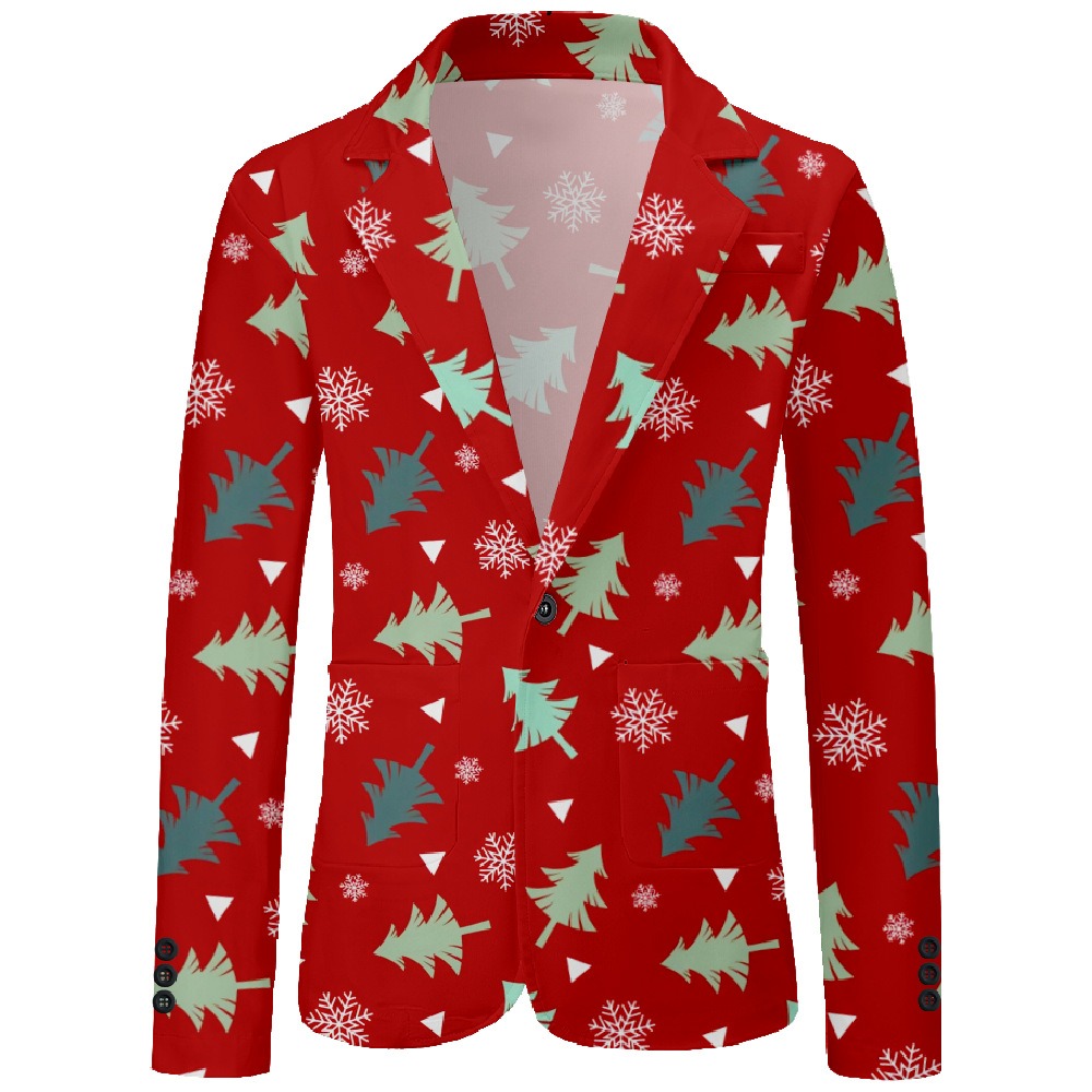 Blazer décontracté de noël fes - Men Formal Wear With Coat avis et prix