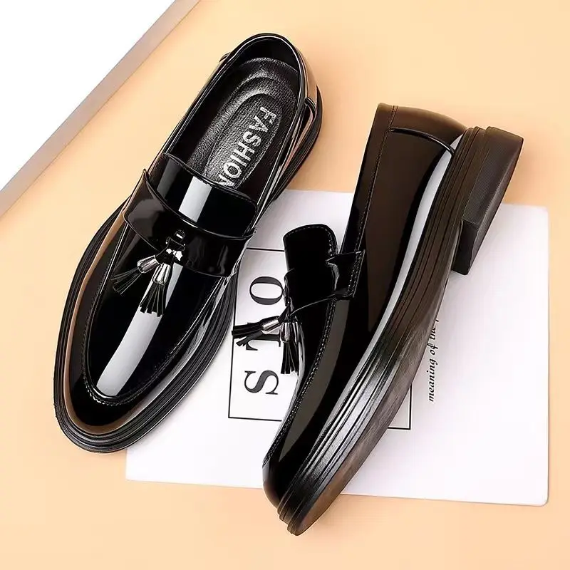 Chaussures en cuir verni noir  - Men'S Used Formal Wear avis et prix