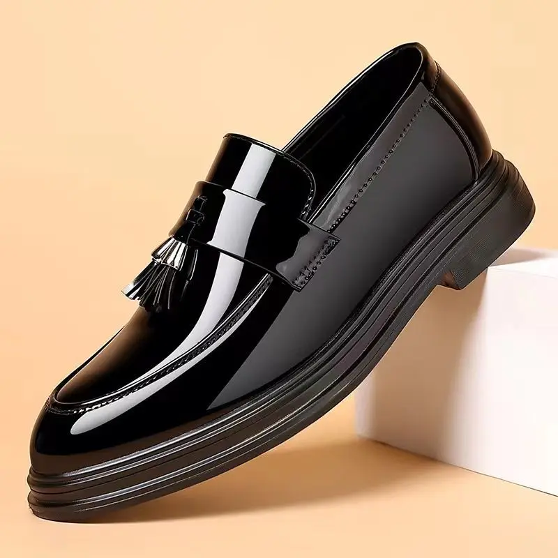 Chaussures en cuir verni noir  - Men'S Used Formal Wear avis et prix