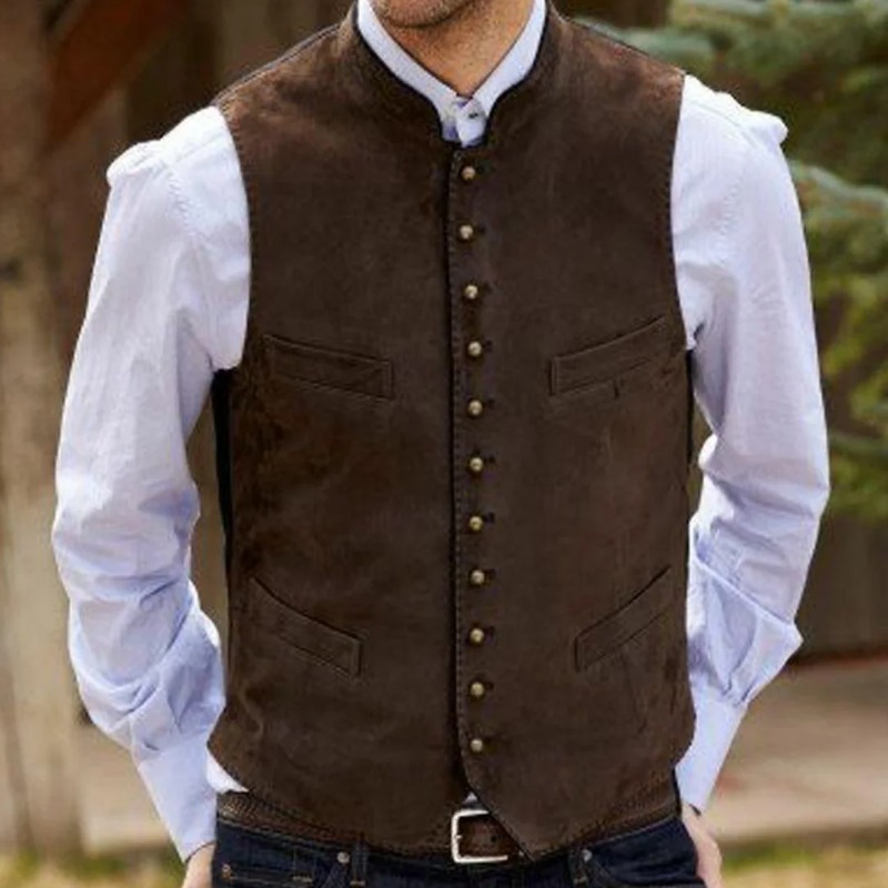 Gilet pour homme en velours su - Formal Vest Waistcoat avis et prix