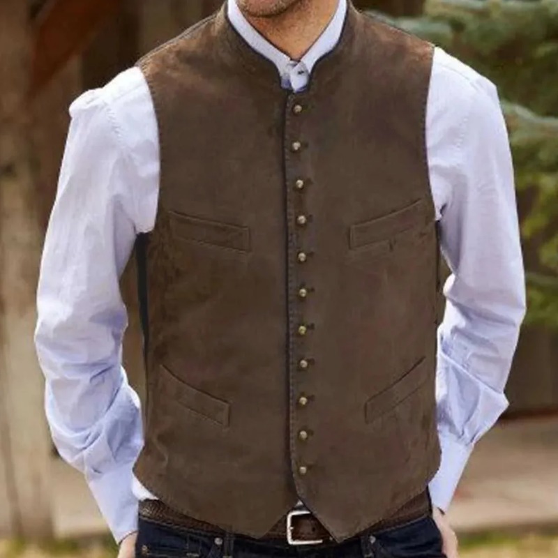 Gilet pour homme en velours su - Formal Vest Waistcoat avis et prix