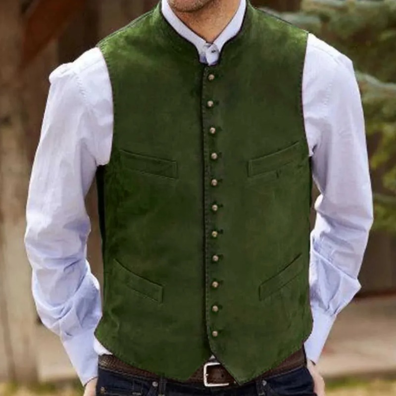 Gilet pour homme en velours su - Formal Vest Waistcoat avis et prix