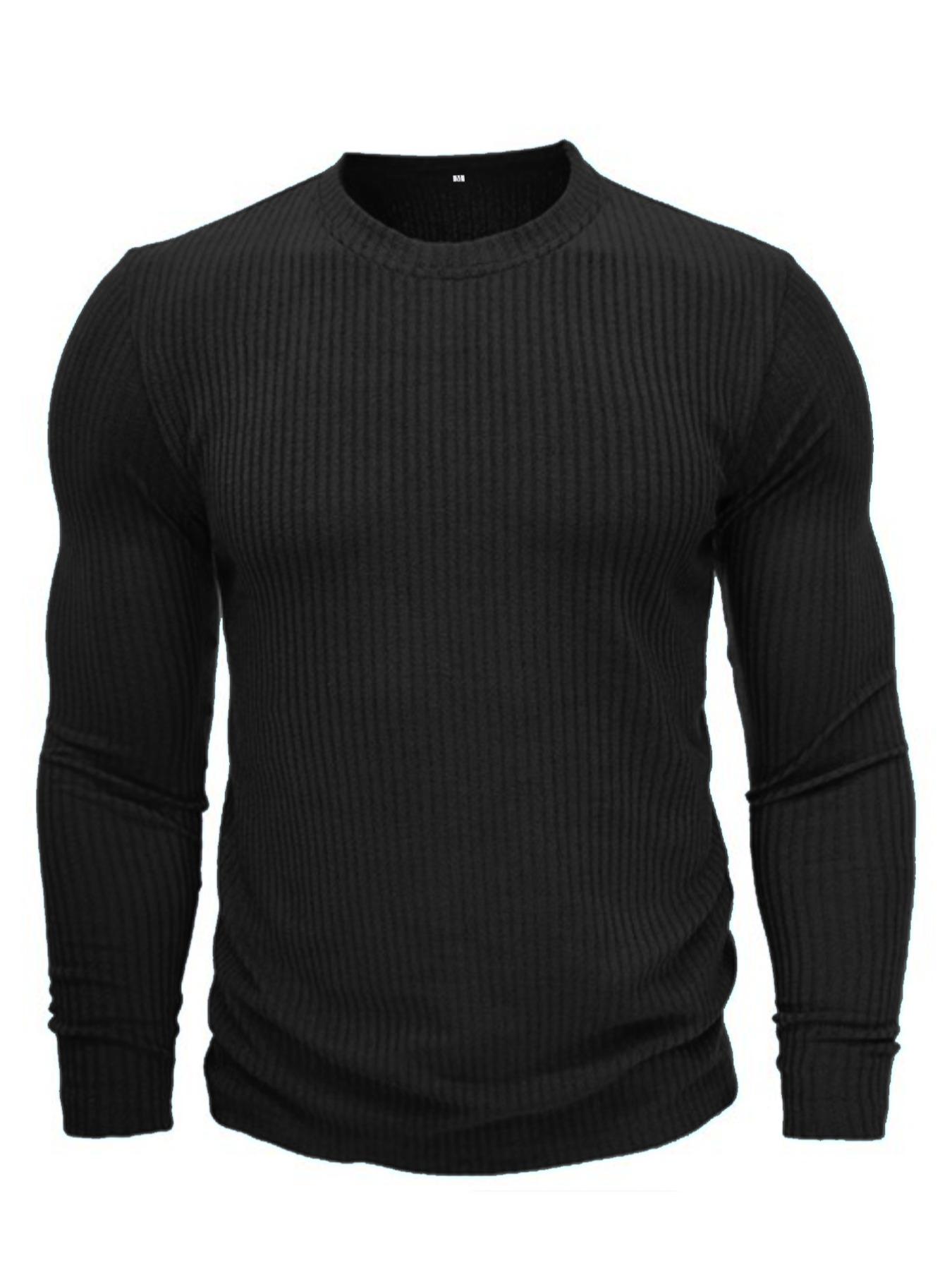 T-shirt en tricot à manches lo - Men Formal Wear Top avis et prix