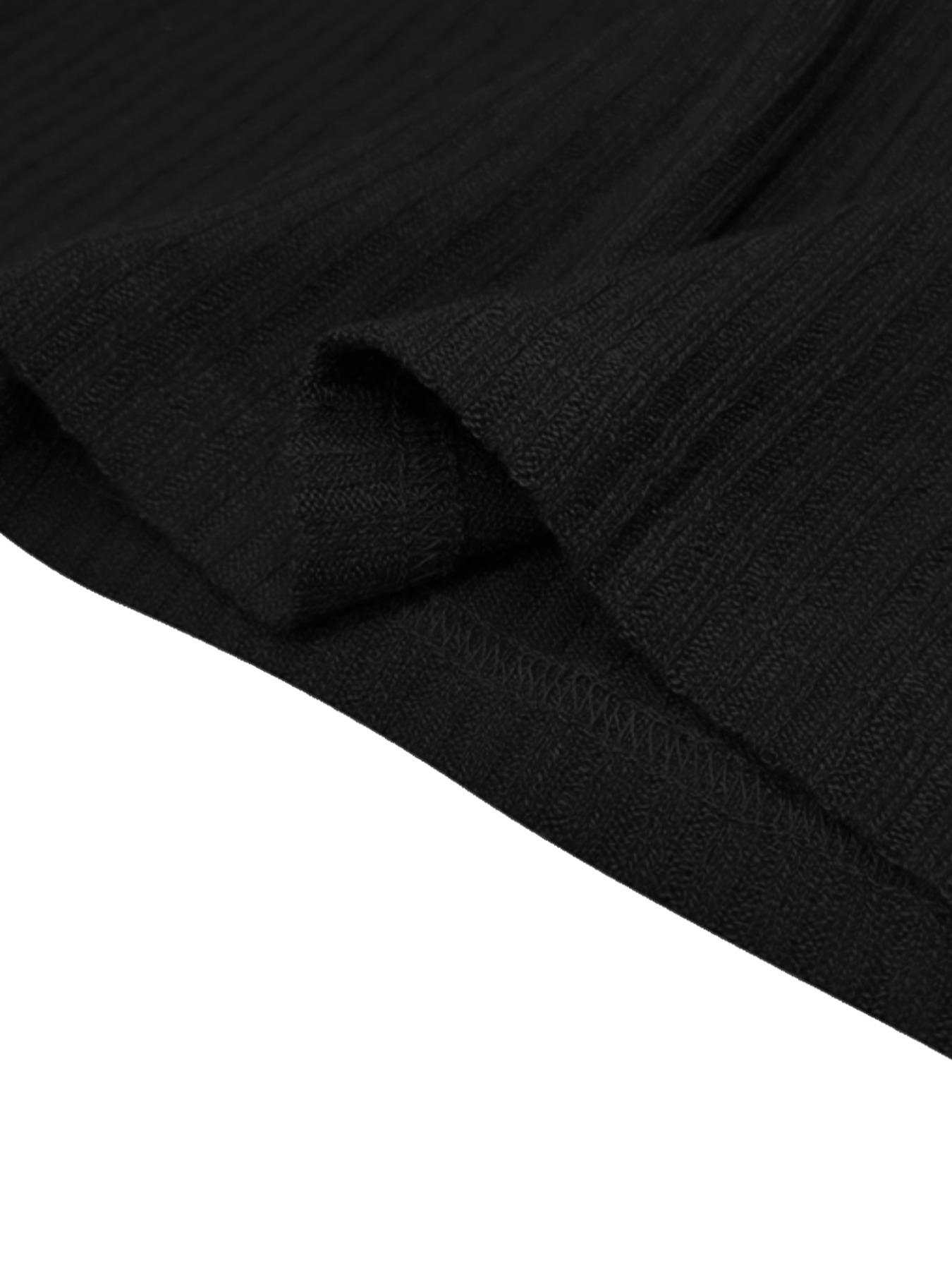 T-shirt en tricot à manches lo - Men Formal Wear Top avis et prix