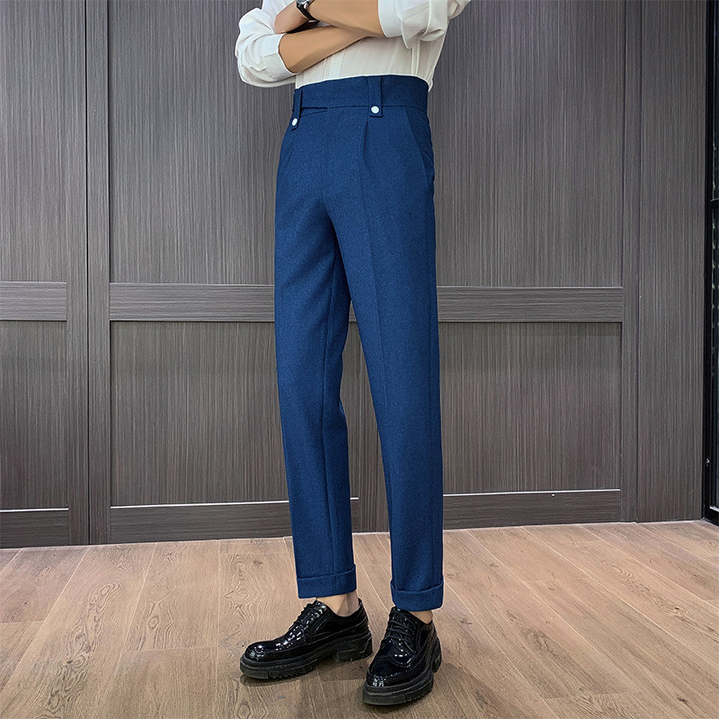 Pantalon droit taille haute Na - Men Formal Wear Top avis et prix
