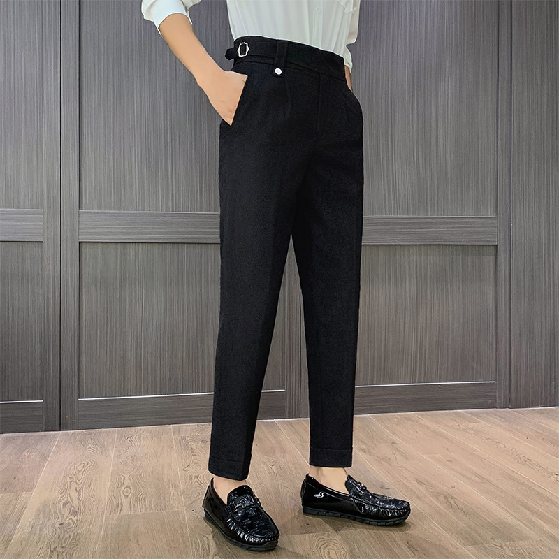 Pantalon droit taille haute Na - Men Formal Wear Top avis et prix