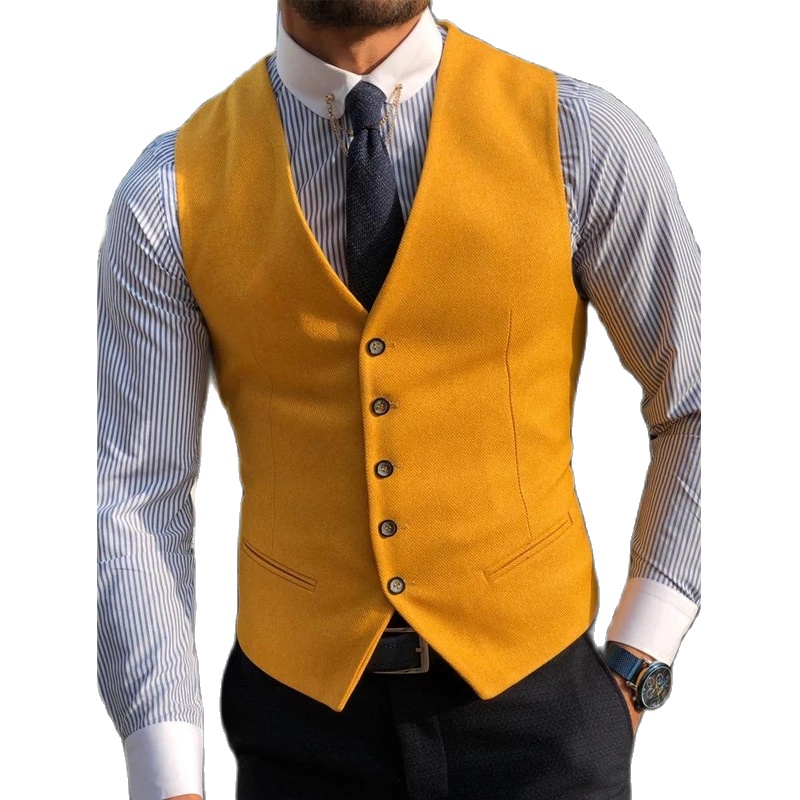 Costume formel pour hommes, co - Formal Vest Waistcoat avis et prix