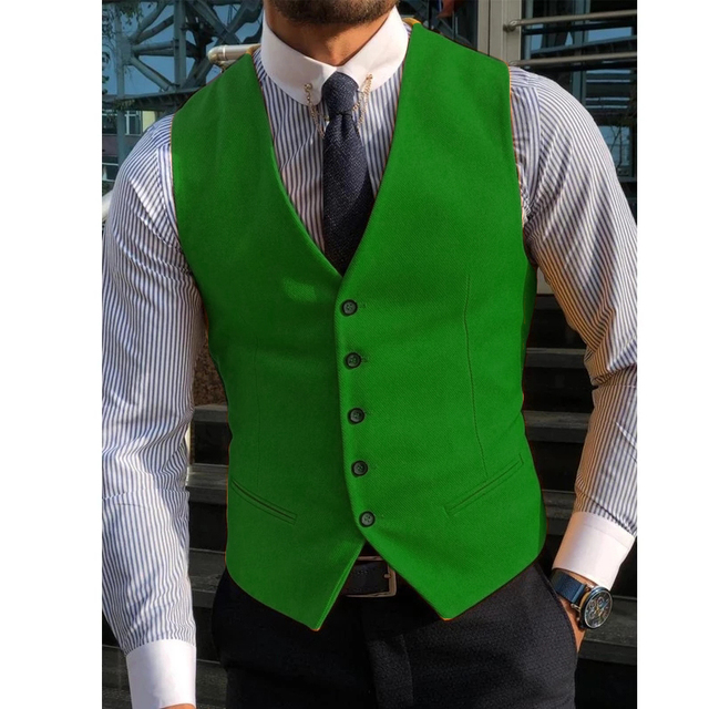 Costume formel pour hommes, co - Formal Vest Waistcoat avis et prix