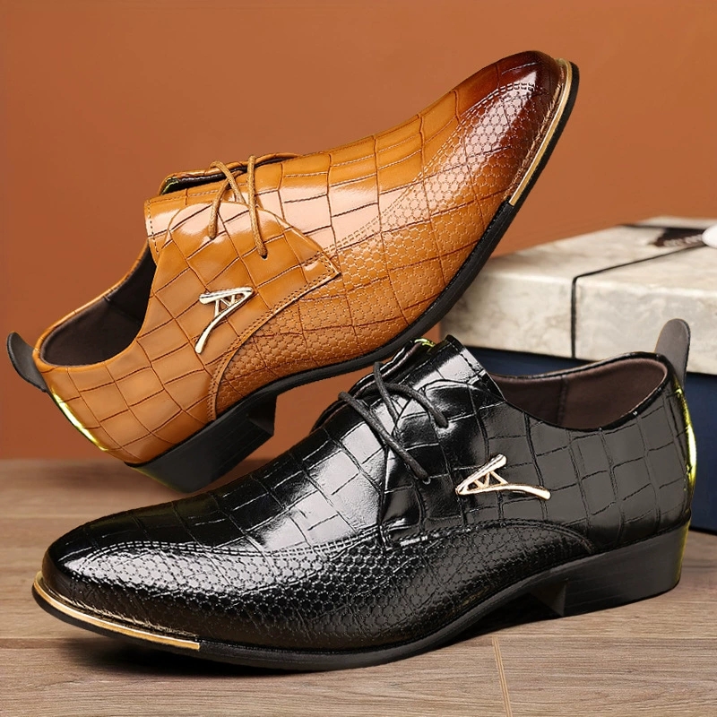 Mode chaussures en cuir PU hom - Men'S Formal Attire avis et prix