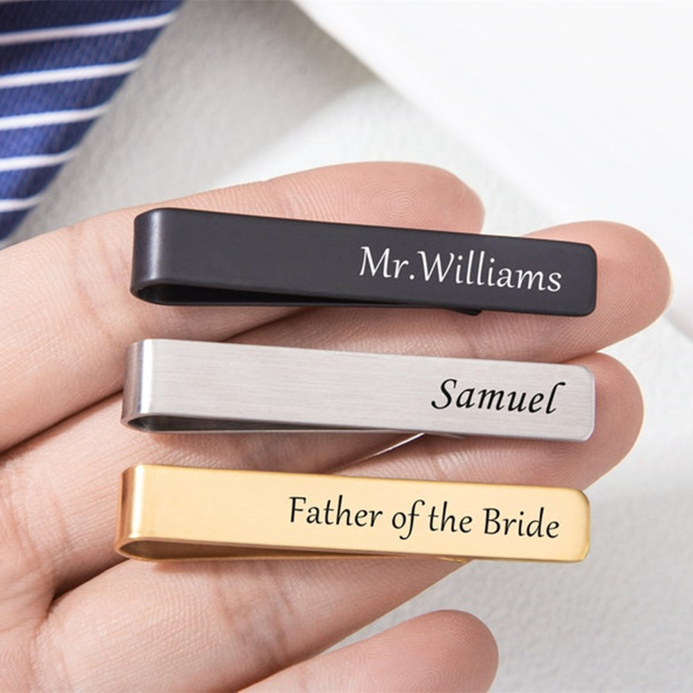Clips personnalisés en acier i - Tie Bar Clip avis et prix