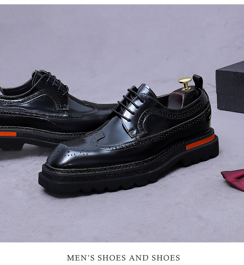 Chaussures Oxford à plateforme - Men'S Luxury Formal Wear avis et prix