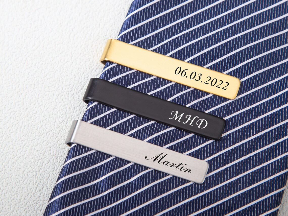 Pince à cravate personnalisée  - Tie Bar Clip avis et prix