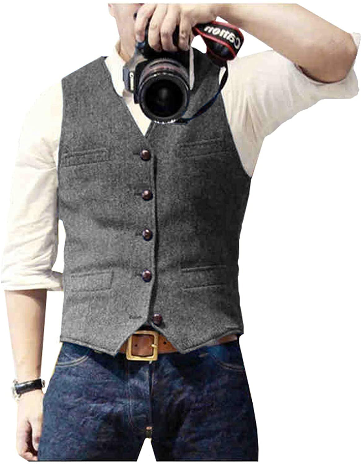 Gilet de costume pour homme en - Formal Vest Waistcoat avis et prix