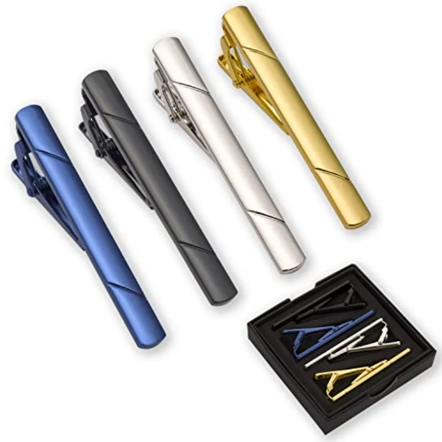 Lot de 4 pinces à cravate pour - Tie Bar Clip avis et prix