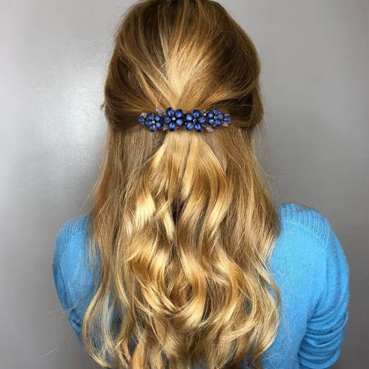 Pince à cheveux élégante noire - Tie Bar Clip avis et prix