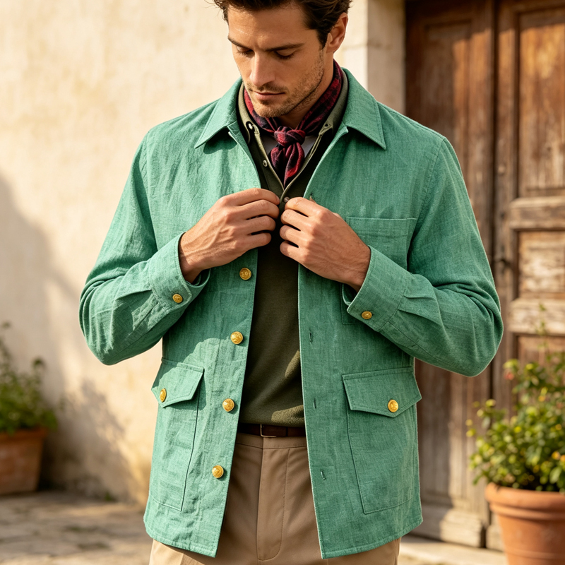Veste en lin vintage pour homm - Men Formal Wear With Coat avis et prix